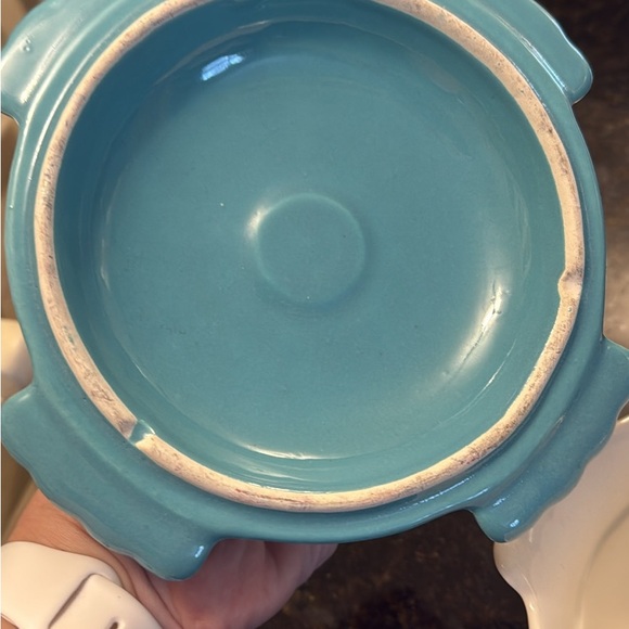 Vintage California pottery chip and dip serve ware. - Picture 7 of 7